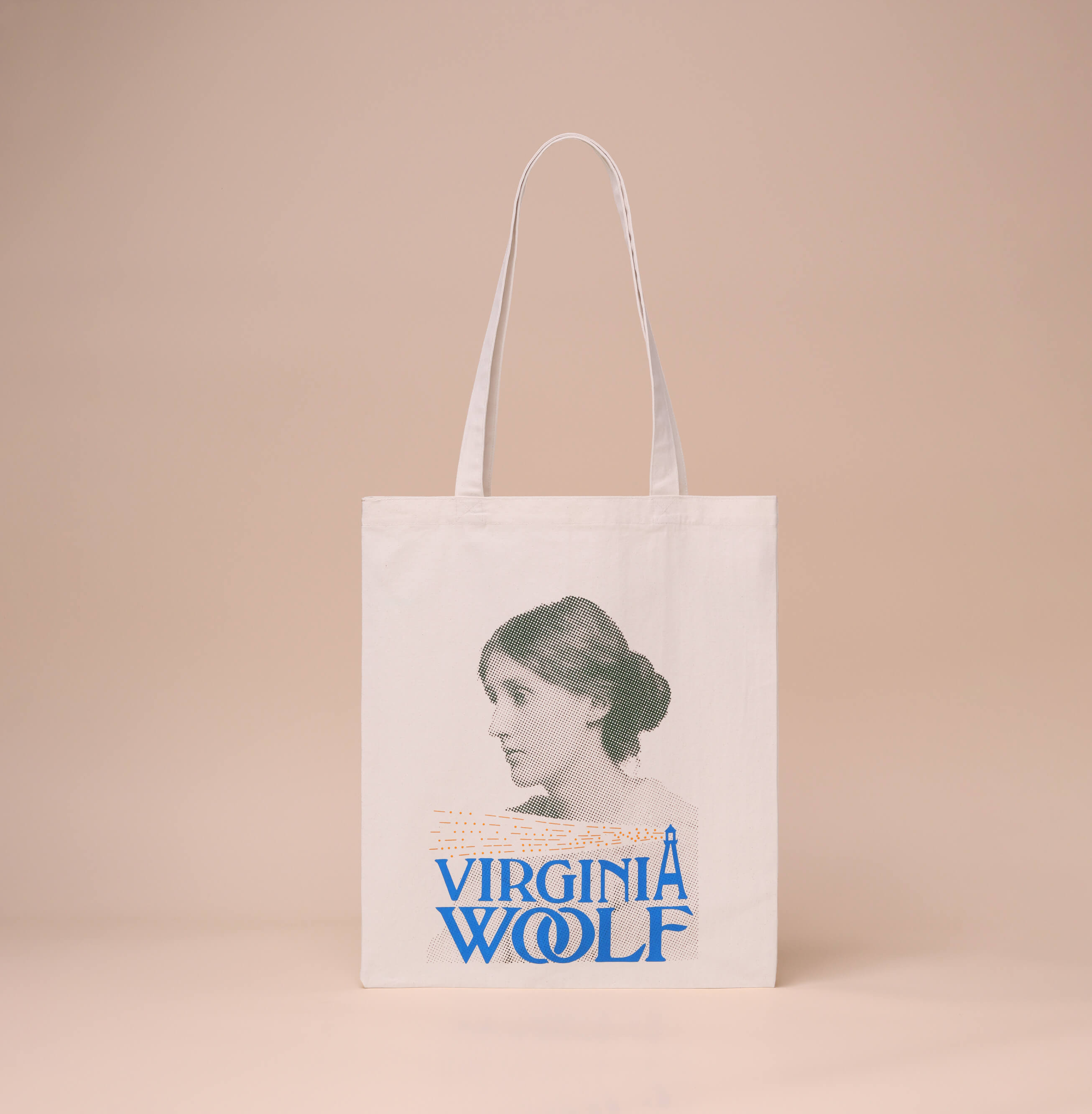 Screen-Printing-Tote-Bag-writers-collection-Two-Lovers-Team-Virginia-Woolf弗吉尼亞伍爾夫